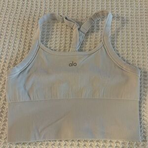 Alo Yoga Seamless Ribbed Full Length Bra